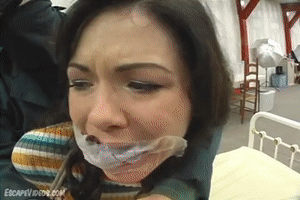 www.escapevideos.com - Stephanie Gagged On Screen thumbnail